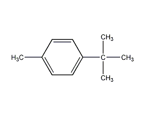 4-叔丁基甲苯结构式