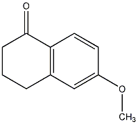 6-甲氧基-1-四氢萘酮结构式