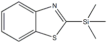 2-(三甲基硅基)苯并噻唑, tech.结构式