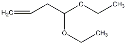 4,4-二乙氧基-1-丁烯结构式
