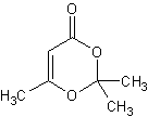 2,2,6-三甲基-1,3-二恶英-4-酮结构式