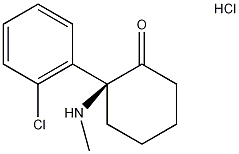 S-(+)-氯胺酮盐酸盐结构式