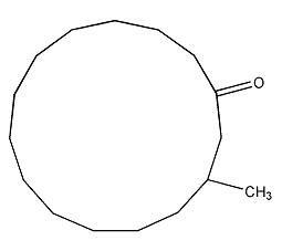 麝香酮结构式