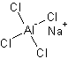 四氯铝酸钠结构式