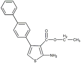 Ethyl 2-amino-4-(1,1'-biphenyl)-4-yl-3-thiophenecarboxylate