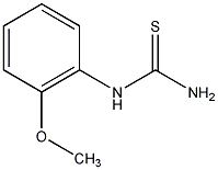 2-甲氧基苯基硫脲结构式