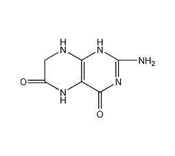 2-氨基-1,5,7,8-四氢-4,6-蝶啶二酮结构式