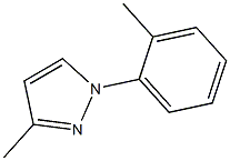 3-甲基-1-(2-甲基苯基)-1H-吡唑-5-胺结构式
