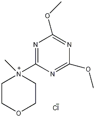 4-(4,6-二甲氧基三嗪)-4-甲基吗啉盐酸盐结构式