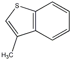 3-甲基苯并[b]噻吩结构式