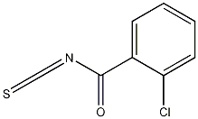 异硫氰酸 2-氯苯甲酰脂结构式