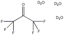 1,1,1,3,3,3-六氟丙酮三氘水合物结构式