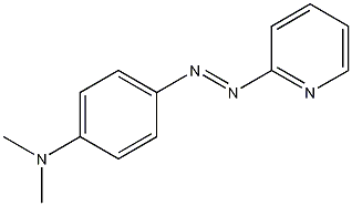 4-(2-吡啶偶氮基)-N,N-二甲氧基苯胺结构式