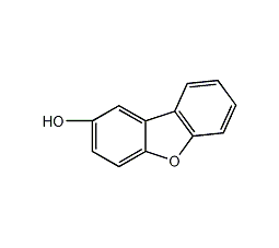 2-二苯并呋喃醇结构式