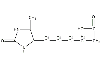 D-脱硫生物素结构式