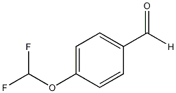 4-(二氟甲氧基)苯甲醛结构式