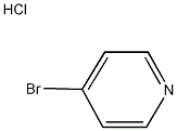 4-溴吡啶盐酸盐结构式
