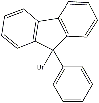 9-溴-9-苯基芴结构式