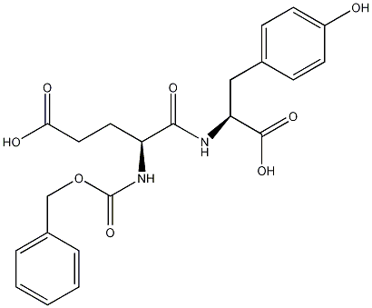 Z-甘氨酰酪氨酸结构式