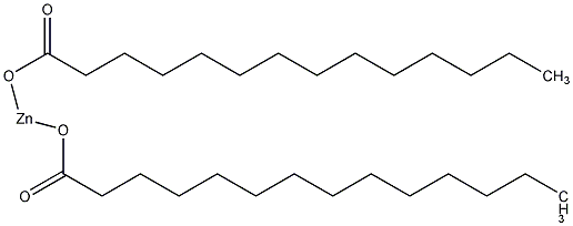 十四烷酸锌结构式