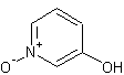 3-羟基吡啶-N-氧化物结构式