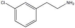 2-(间氯苯基)乙基胺结构式