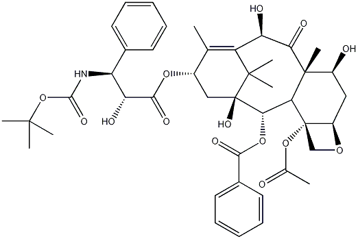 多烯紫杉醇结构式