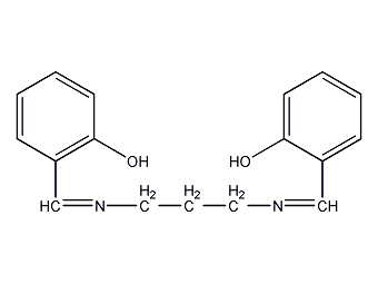 N,N'-二水杨醛-1,3-丙二胺结构式