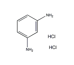 间苯二胺二盐酸盐结构式