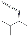 (R)-(-)-3-甲基-2-丁基异氰酸酯结构式