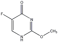 2-甲氧基-5-氟尿嘧啶结构式