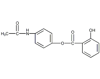 醋氨沙洛结构式