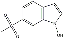 1-Hydroxy-6-methylsulphonylindole