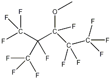 十氟-3-甲氧基-2-三氟甲基戊烷结构式