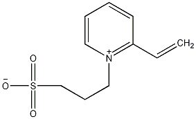 1-(3-硫代丙基)-2-乙烯基吡啶鎓内盐结构式