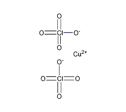 高氯酸铜(Ⅱ)结构式