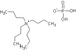 四正丁基磷酸铵结构式