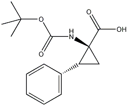 (1S,2R)-N-BOC-1-Amino-2-phenylcyclopropanecarboxylic acid