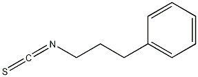3-苯基丙基异硫氰酸酯结构式