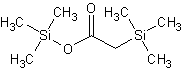 三甲基硅乙酸三甲基硅酯结构式