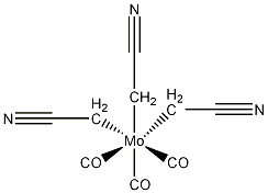 三(乙腈)钼三羰基结构式