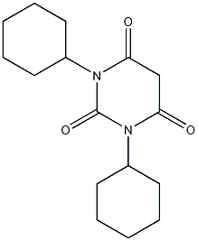 1,3-二环己基巴比妥酸结构式