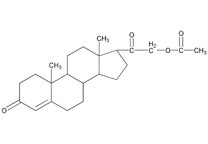 醋酸去氧皮质酮结构式