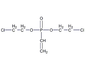 双(b-氯乙基)乙烯基磷酸盐结构式