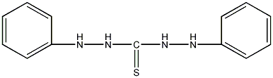 二苯基硫代卡巴肼结构式