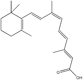 9-顺式视黄酸结构式