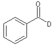 苯甲醛-α-d1结构式