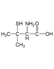 D-(-)-青霉胺结构式