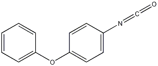 4-苯氧基苯基异氰酸酯结构式