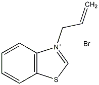溴化3-烯丙基苯并噻唑鎓结构式